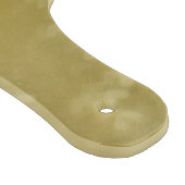 Romantisches Glasherzendesign Schneidebrett (Ecke)