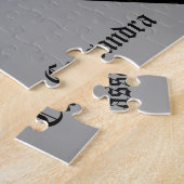 Romantisches gotisches mittelalterliches rotes Her Puzzle (Seite)