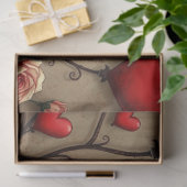 Romantisches gotisches Seidenpapier (Geschenk)