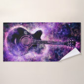 Romantisches Guitar-Badetuch Badehandtuch (Badehandtuch)