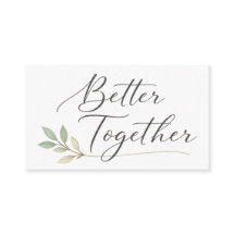 Romantisches handgeschriebenes Liebeszitat-Design