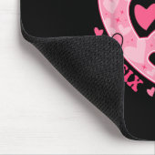 Romantisches Herz Muster Sweet Six Seven Valentins Mousepad (Ecke)