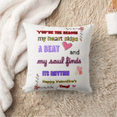 Romantisches Herzdesign, Liebe Geschenk für Paare Kissen (Decke)