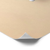 Romantisches Herzdesign Poster (Ecke)