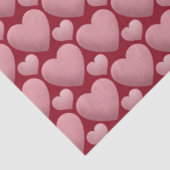Romantisches Herzinfarktpapier Seidenpapier (Ausschnitt)