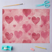 Romantisches Herzinfarktpapier Seidenpapier (Basteln)