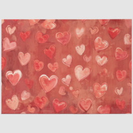 Romantisches Herzinfarktpapier Seidenpapier