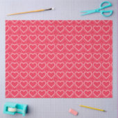 Romantisches Herzinfarktpapier Seidenpapier (Basteln)