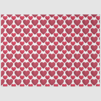 Romantisches Herzinfarktpapier Seidenpapier