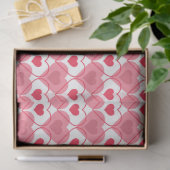 Romantisches Herzinfarktpapier Seidenpapier (Geschenk)