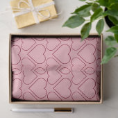 Romantisches Herzinfarktpapier Seidenpapier (Geschenk)