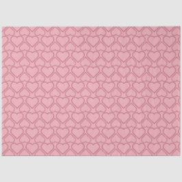 Romantisches Herzinfarktpapier Seidenpapier