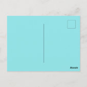 Romantisches Herzkreislauf Postkarte (Rückseite)