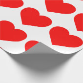ROMANTISCHES HERZSCHRAPPPAPIER GESCHENKPAPIER (Ecke)