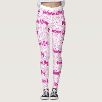 Romantisches Herztalent-Tagesdesign Leggings