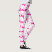 Romantisches Herztalent-Tagesdesign Leggings (Rechts)