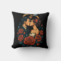 Romantisches Hochzeitspaar Langarm-Shirt