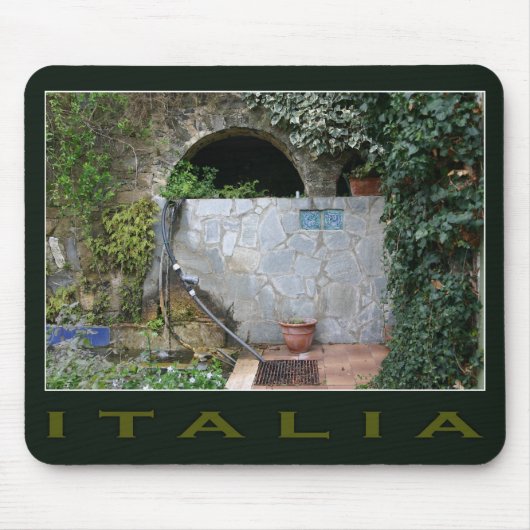 Romantisches italienisches Mousepad (Vorne)
