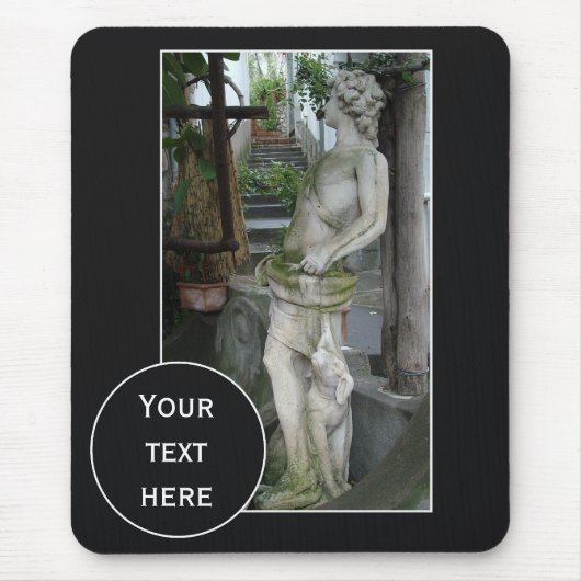 Romantisches italienisches Zollmousepad Mousepad (Vorne)