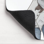 Romantisches Koreanisches Drama Süße Geste eines P Mousepad (Ecke)