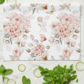 Romantisches Küchentuch mit Blumenmuster (Gefaltet)