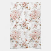 Romantisches Küchentuch mit Blumenmuster (Vertikal)