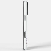 Romantisches Lavendel-Weiße Pferd Case-Mate iPhone Hülle (Rückseite / Rechts)