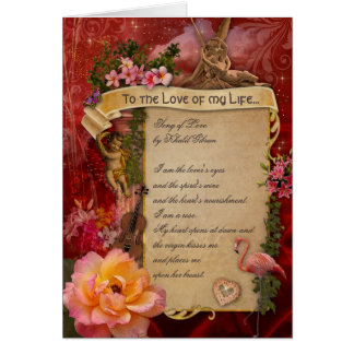 Romantisches Liebe Gedicht