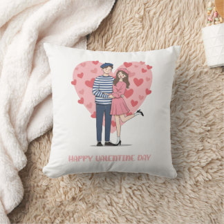 Romantisches Liebeskissen | Valentinstag-Geschenk Kissen