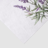 Romantisches Lila Lavendel-Brautparty Seidenpapier (Ausschnitt)