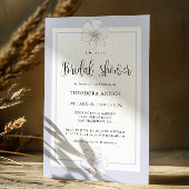 Romantisches Lilac Floral Brautparty Einladung