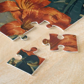 Romantisches Lilienfeld Vintag Puzzle (Seite)