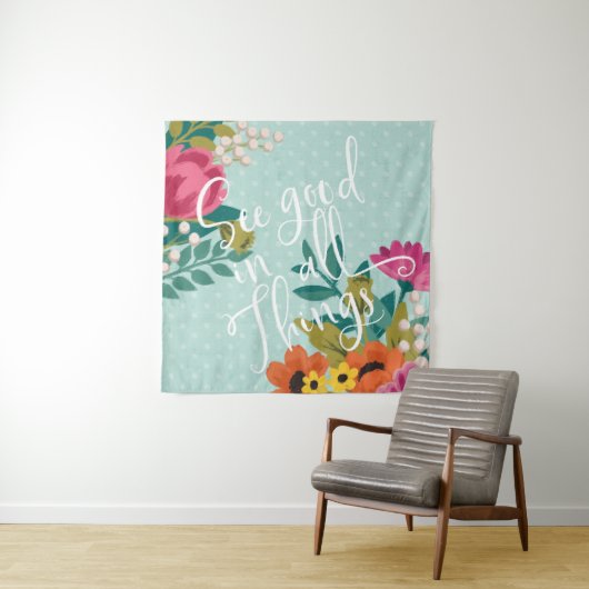 Romantisches Luxe XI | sehen gutes in allen Sachen Wandteppich (Beispiel (Horizontal))