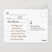 Romantisches Mondlicht und Lanterne in UAWG Postkarte (Rückseite)