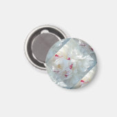 Romantisches Multi Peony Magnet (Vorderseite/Rückseite)