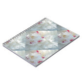 Romantisches Multi Peony Notebook Notizblock (Linke Seite)
