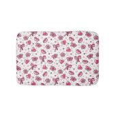 romantisches Muster Badematte (Vorderseite)