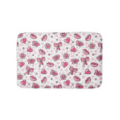 romantisches Muster Badematte (Vorderseite)