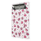 romantisches Muster Mini Klemmbrett (Gewinkelt2)