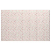 Romantisches Muster mit Herzen und den Lippen Stoff (Yard (91,4 cm))