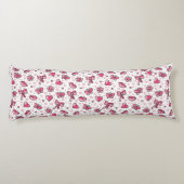 romantisches Muster Seitenschläferkissen (Rückseite)