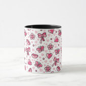 romantisches Muster Tasse (Zentrum)