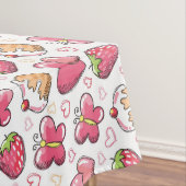 romantisches Nahrungsmittelmuster Tischdecke (Beispiel)