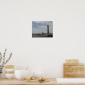 Romantisches neues Enland Leuchtturm-Plakat Poster (Küche)