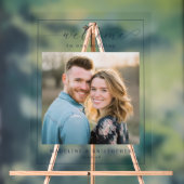 Romantisches Neutrales Modernes Foto Acrylschild (Neutral)