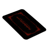 Romantisches Orange Magnet (Rechte Seite)
