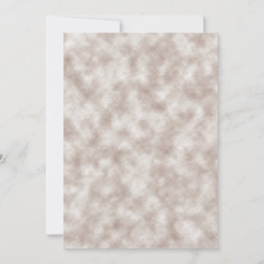 Romantisches Orangenrost Herbst Brautparty Einladung (Rückseite)