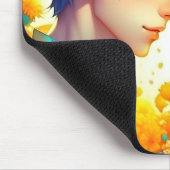 Romantisches Paar-Geschenk | Anime Boy and Girl Mousepad (Ecke)