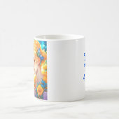 Romantisches Paar-Geschenk | Personalisierte Zeit Kaffeetasse (Mittel)