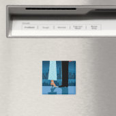 Romantisches Paar in der Stadt Magnet (In Situ (Geschirrspüler))